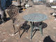 Antik Dökme Demir Veranda Set Masa Sandalyeler Bahçe Mobilyaları Erozyon Direnci