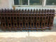 Galvanizli Dökme Demir Çit Panelleri Toz Boya Yüzey İşlem Dekoratif Metal Çit
